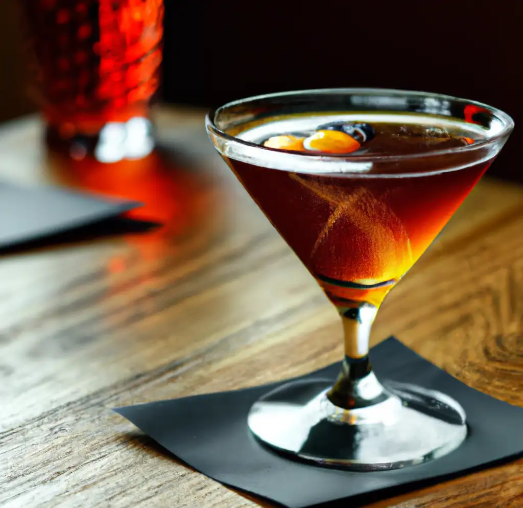 Manhattan Bourbon Cocktail Recipe