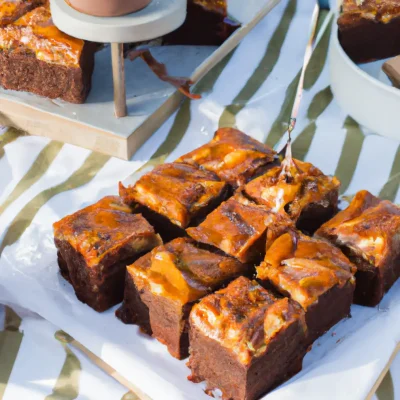 Peanut Butter Salted Caramel Brownies Recipe