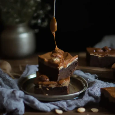 Peanut Butter Salted Caramel Brownies Recipe