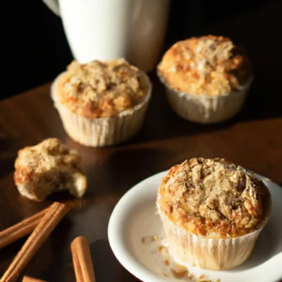 Apple Cinnamon Oats Muffins: A Tasty and Nutritious Snack Option