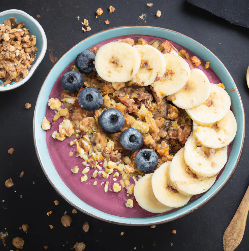 How I Fell in Love with a Smoothie Bowl Recipe: A Blueberry Banana Romance