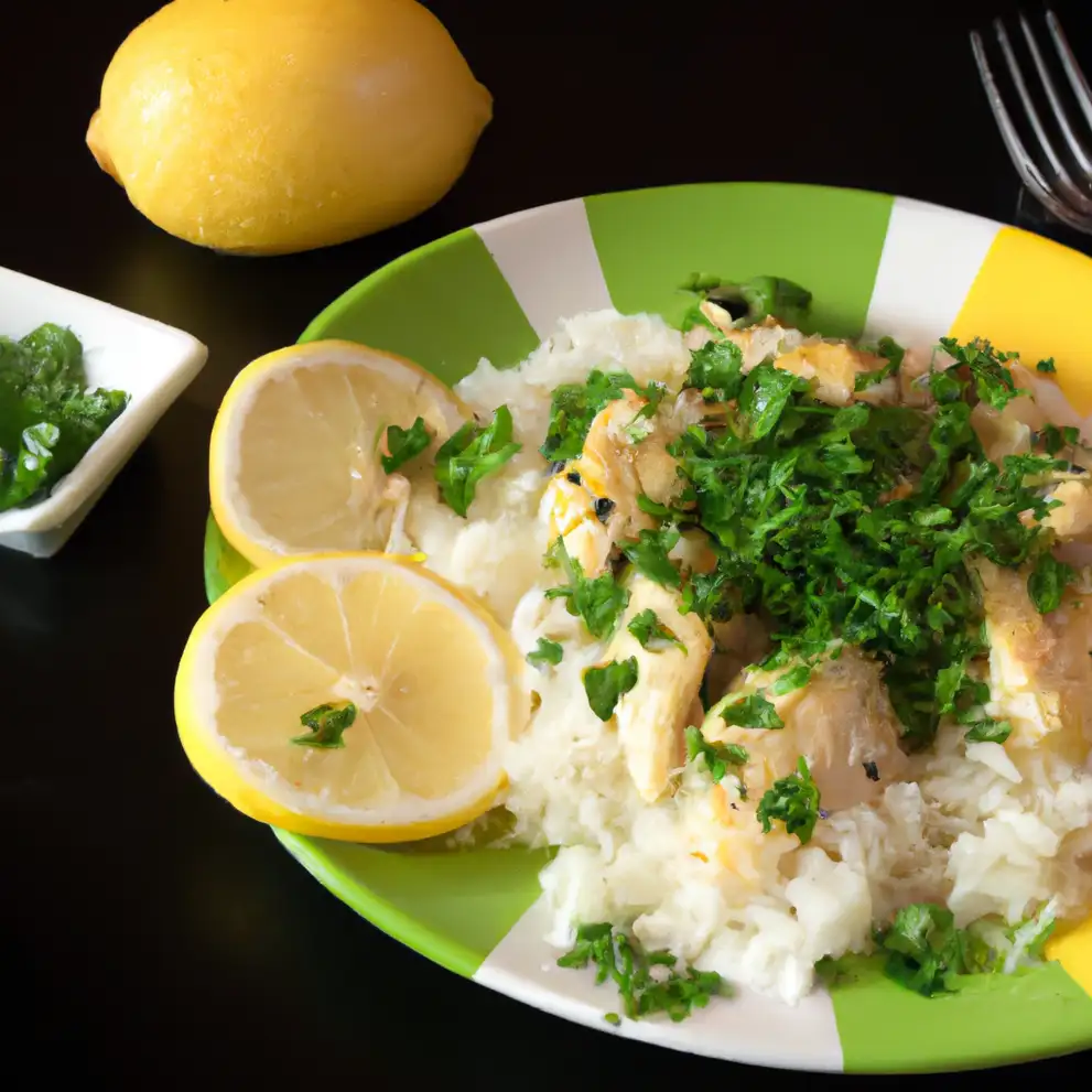 Lemon Garlic Chicken and Rice: A Fresh and Flavorful Recipe