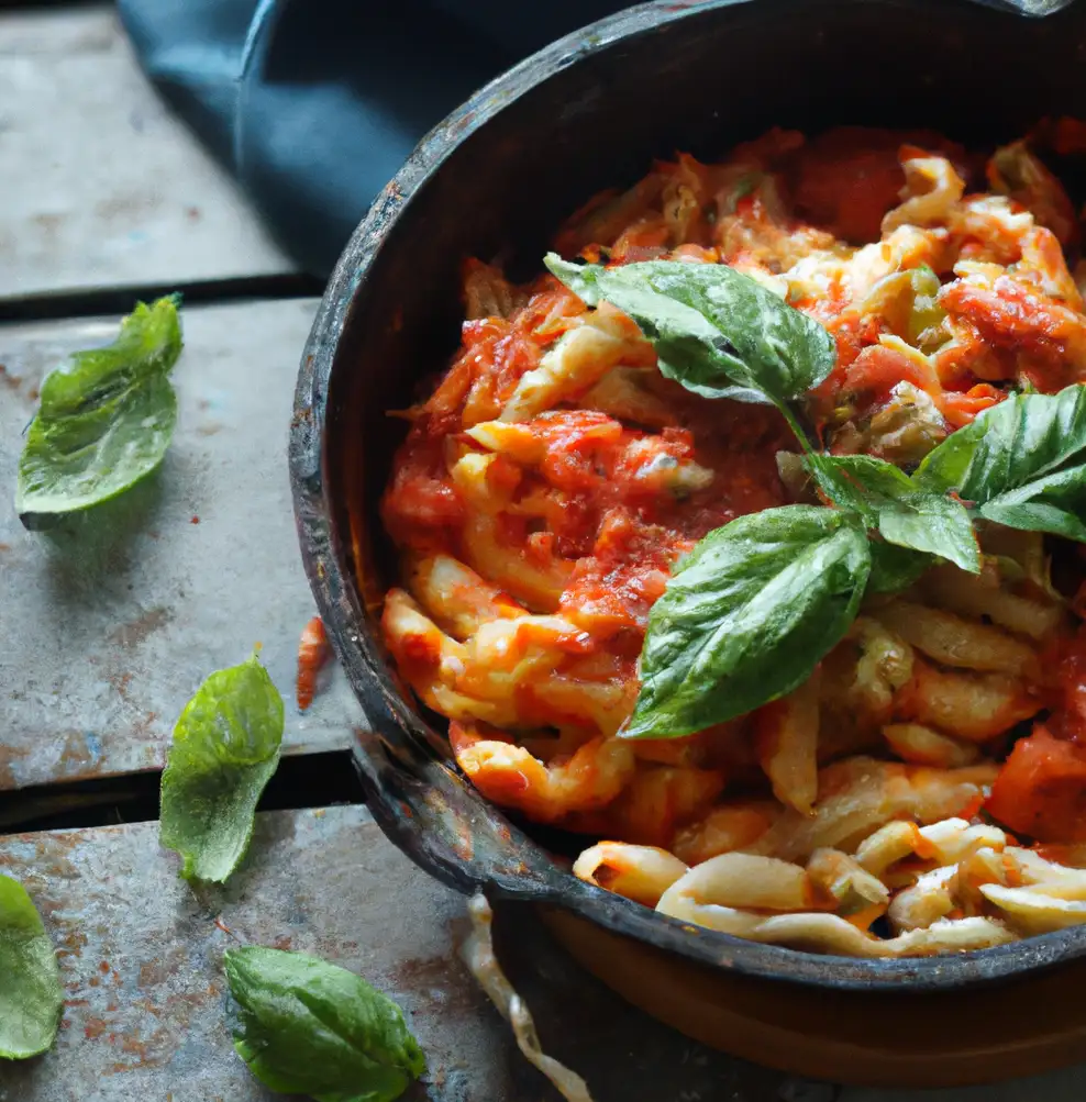 One-Pot Tomato Basil Pasta Recipe