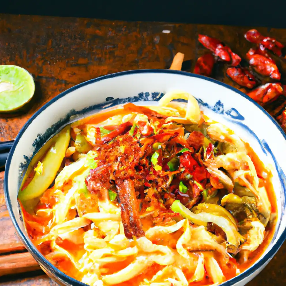 Spicy Sichuan Noodles: Flavorful Heat Explosion