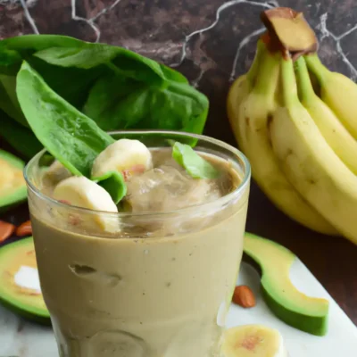 Start Your Day Right with a Vegan and Sugar-Free Green Coffee Smoothie