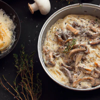 Delicious One-Pot Creamy Mushroom Pasta Recipe